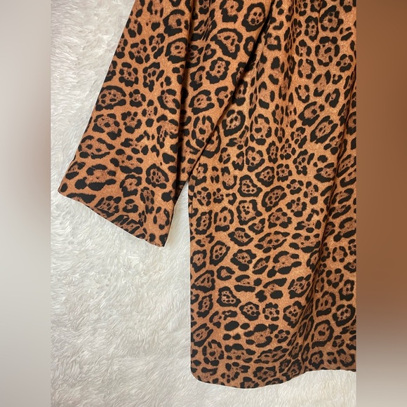 WALTER BAKER Leopard Print Long Sleeve Dress - Picture 3 of 8